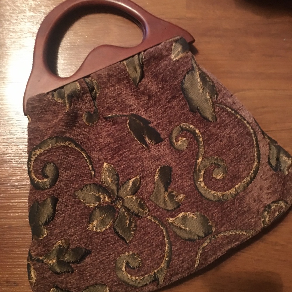 vintage brown bag